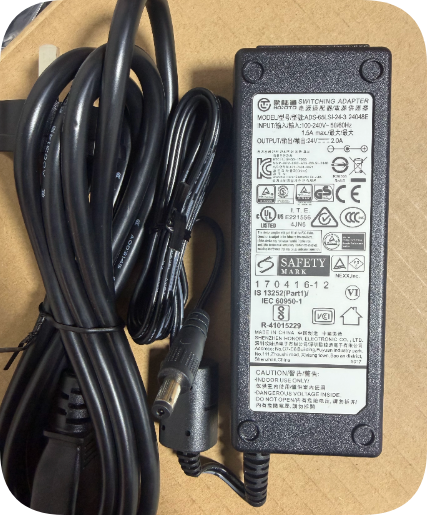 *Brand NEW* HOIOTO ADS-65LSH-24-3 24048E Switching Power Adapter 24V 2.0A 48W DC Round B